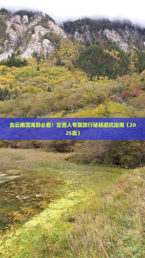 定西去云南洱海必去地