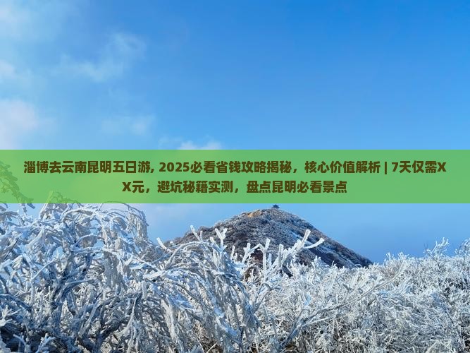 淄博去云南昆明五日游