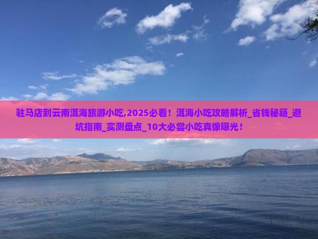 驻马店到云南洱海旅游小吃