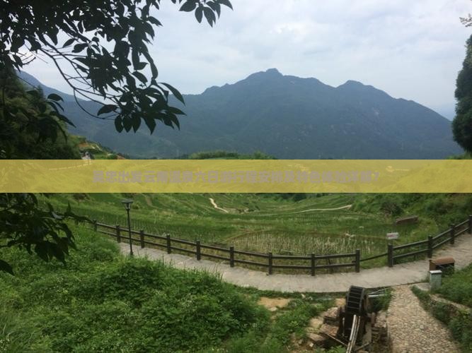 吴忠出发云南温泉六日游行程安排及特色体验详解？