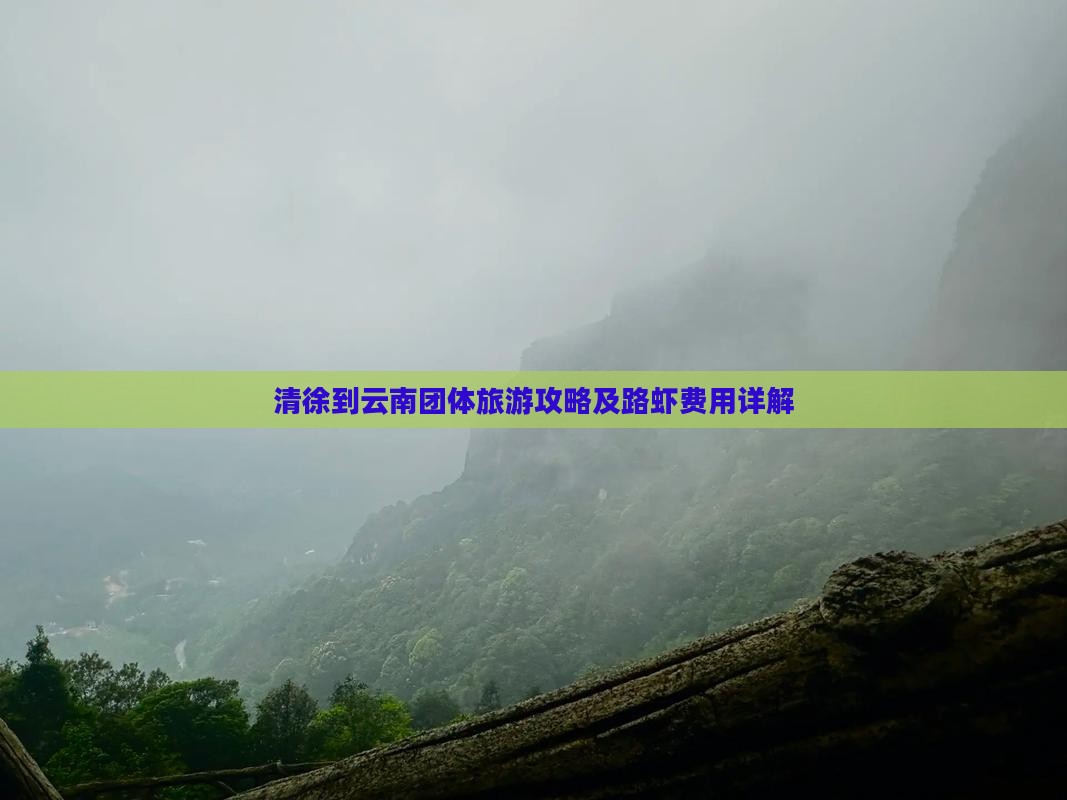 清徐到云南团体旅游攻略及路虾费用详解