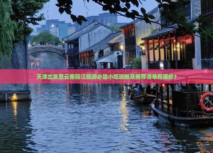 天津出发至云南丽江旅游必尝小吃攻略及推荐清单有哪些？