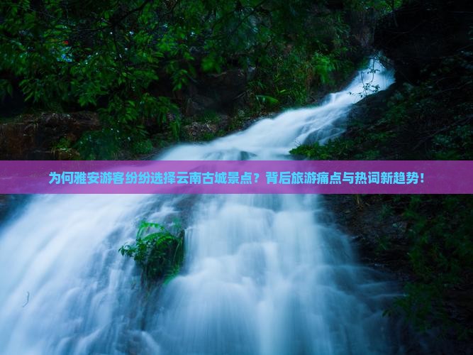 为何雅安游客纷纷选择云南古城景点？背后旅游痛点与热词新趋势！