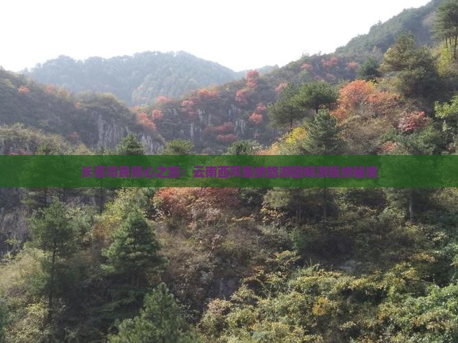 长葛市民倾心之旅：云南西双版纳旅游团畅游版纳秘境