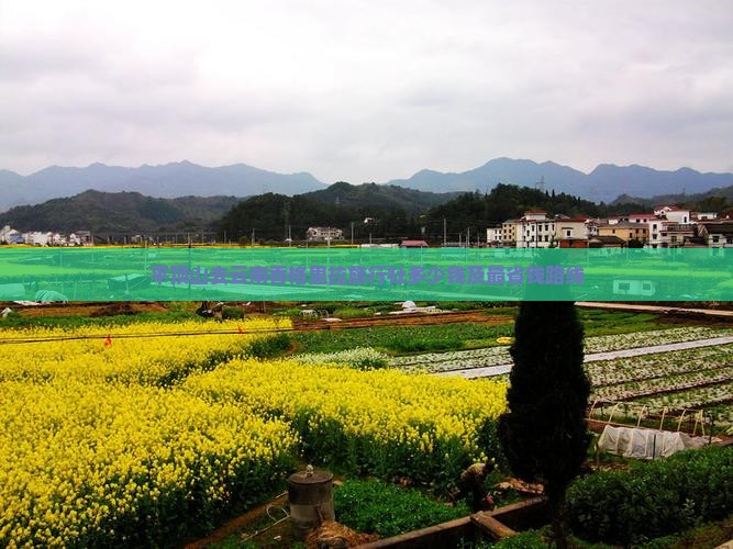 平顶山去云南香格里拉旅行社多少钱及最省钱路线