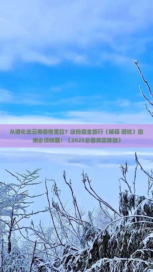 通化去云南香格里拉旅行社