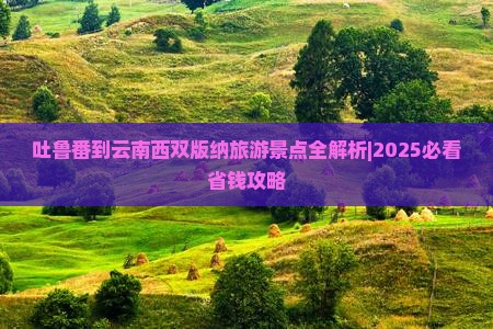 吐鲁番去云南西双版纳门票