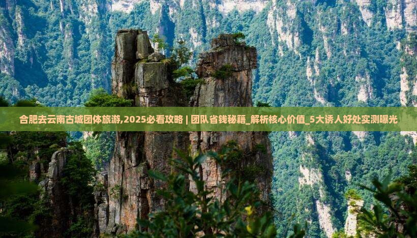 合肥去云南古城团体旅游