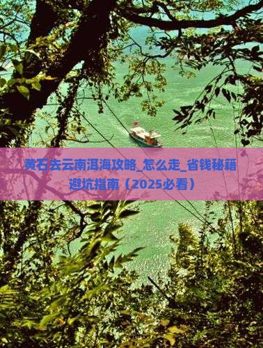 黄石去云南洱海攻略