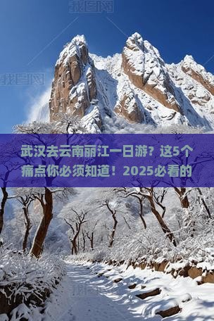 武汉去云南丽江一日
