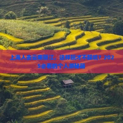 上海去云南丽江个人游