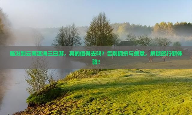 临汾到云南洱海三日游