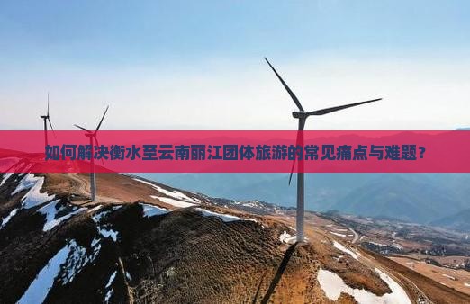 如何解决衡水至云南丽江团体旅游的常见痛点与难题？