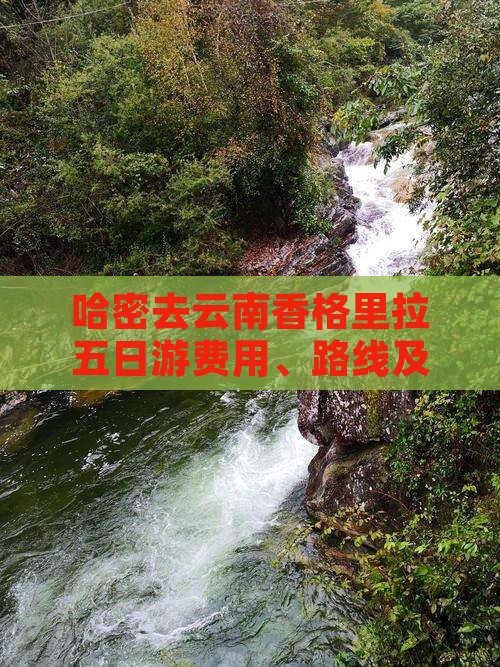 哈密去云南香格里拉五日游费用、路线及攻略