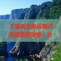 《宜宾出发云南泸沽湖旅游攻略：必尝特色小吃指南》