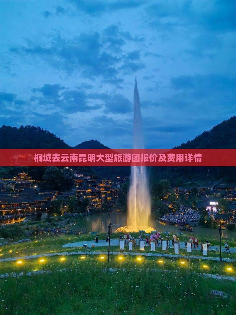 桐城去云南昆明大型旅游团报价及费用详情