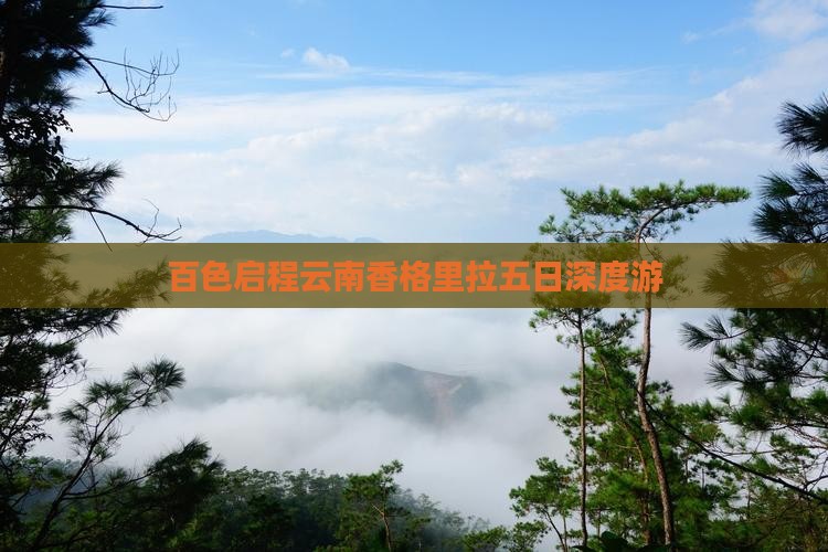 百色启程云南香格里拉五日深度游