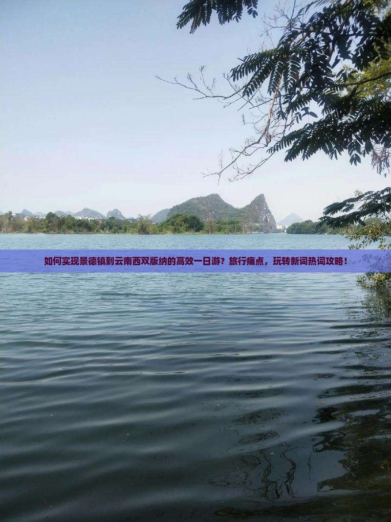 如何实现景德镇到云南西双版纳的高效一日游？旅行痛点，玩转新词热词攻略！