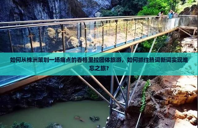如何从株洲策划一场痛点的香格里拉团体旅游，如何抓住热词新词实现难忘之旅？