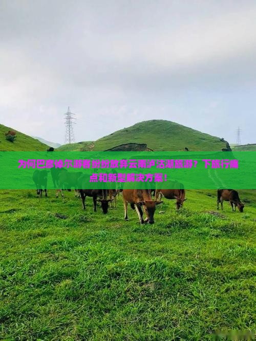 为何巴彦倬尔游客纷纷放弃云南泸沽湖旅游？下旅行痛点和新型解决方案！