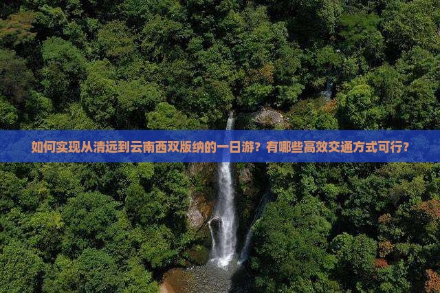 如何实现从清远到云南西双版纳的一日游？有哪些高效交通方式可行？