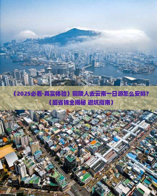 铜陵去云南一日