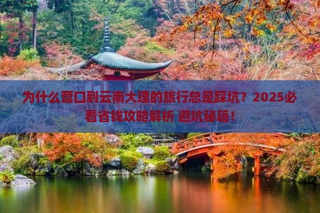 营口到云南大理攻略