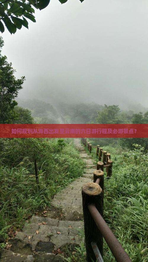 如何规划从海西出发至云南的六日游行程及必游景点？
