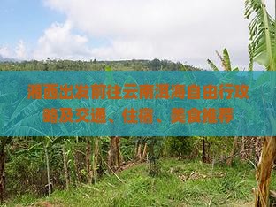 湘西出发前往云南洱海自由行攻略及交通、住宿、美食推荐