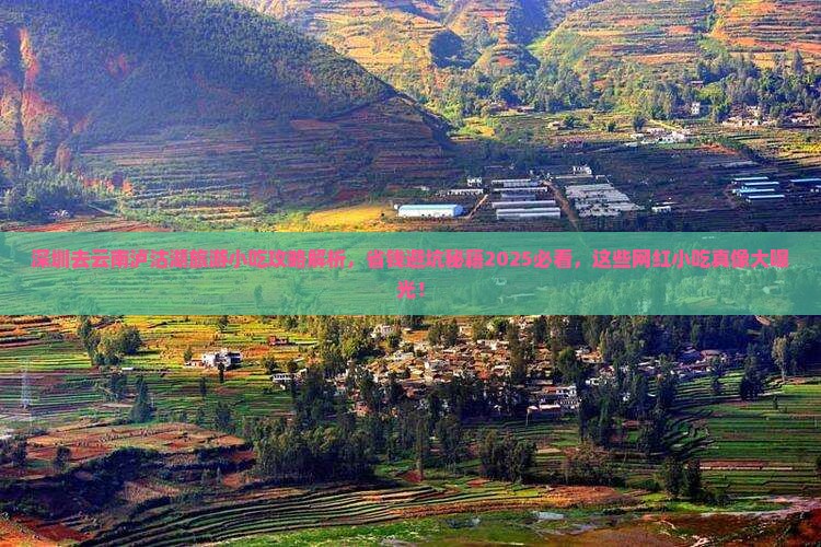 深圳去云南泸沽湖旅游小吃