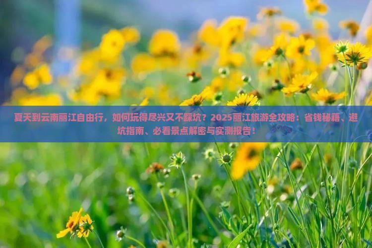夏天到云南丽江自由行