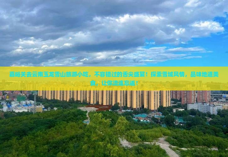 嘉峪关去云南玉龙雪山旅游小吃