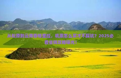 松原到云南香格里拉门票