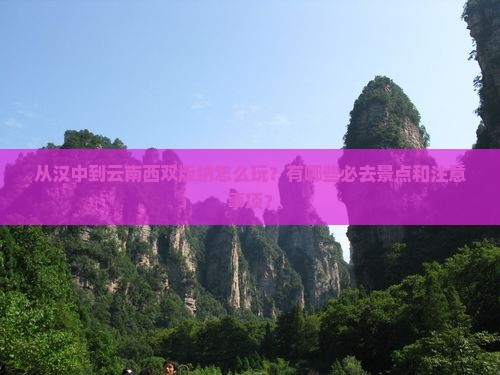 从汉中到云南西双版纳怎么玩？有哪些必去景点和注意事项？