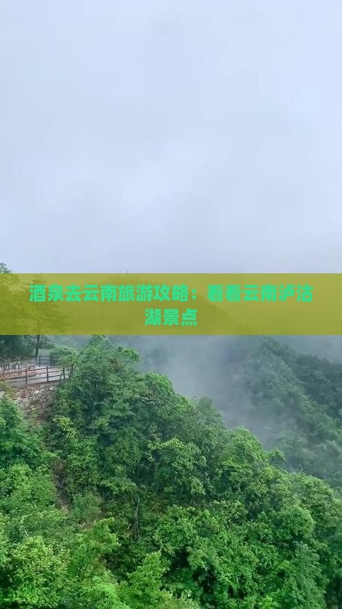 酒泉去云南旅游攻略：看看云南泸沽湖景点