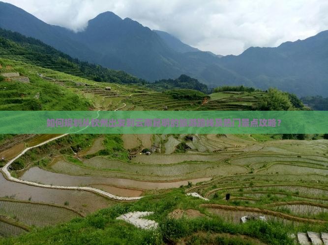 如何规划从钦州出发到云南昆明的旅游路线及热门景点攻略？