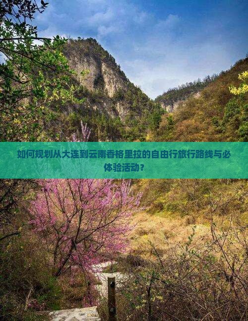 如何规划从大连到云南香格里拉的自由行旅行路线与必体验活动？