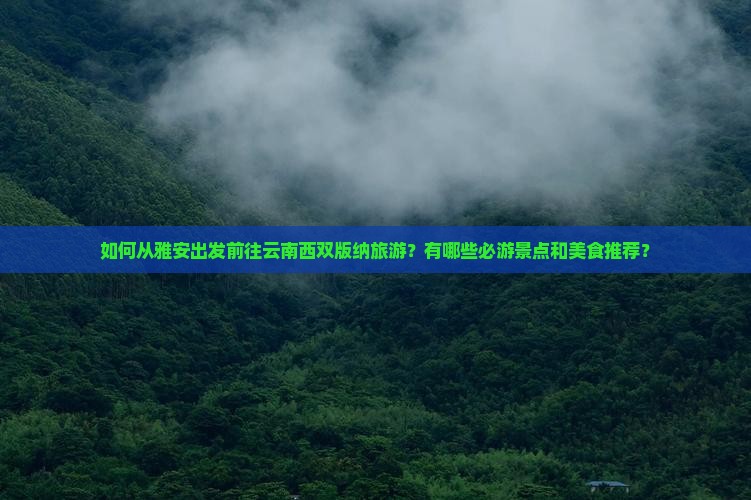 如何从雅安出发前往云南西双版纳旅游？有哪些必游景点和美食推荐？