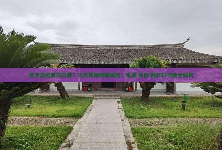 长沙去云南三日游？三天两晚攻略曝光！机票+民宿+网红打卡地全解析