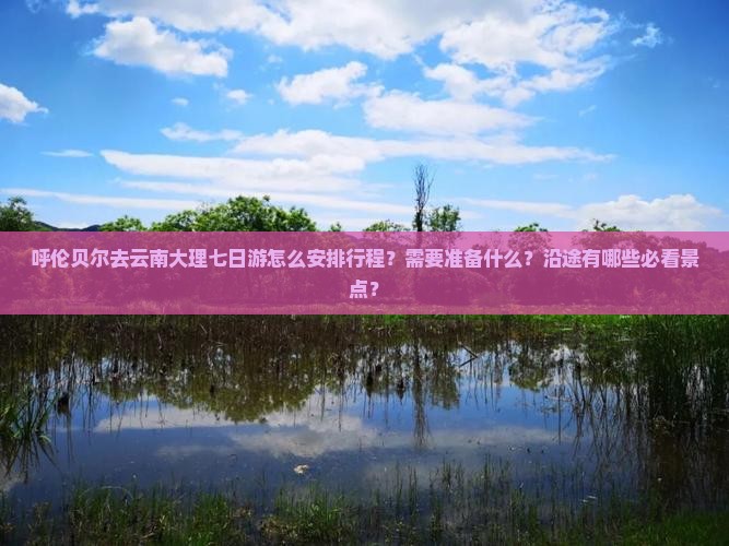 呼伦贝尔去云南大理七日游怎么安排行程？需要准备什么？沿途有哪些必看景点？