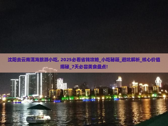 沈阳去云南洱海旅游小吃