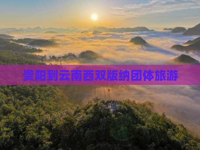 贵阳到云南西双版纳团体旅游