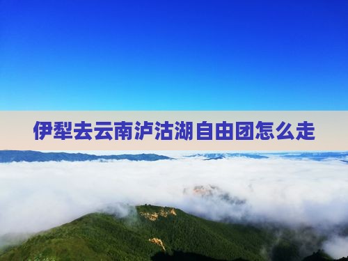 伊犁去云南泸沽湖自由团
