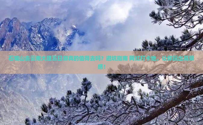 石嘴山去云南大理五日游