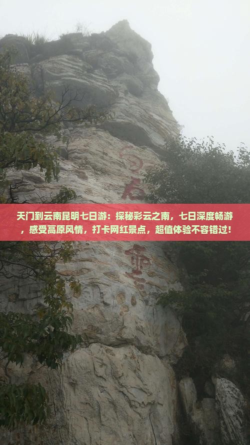 天门到云南昆明七日游