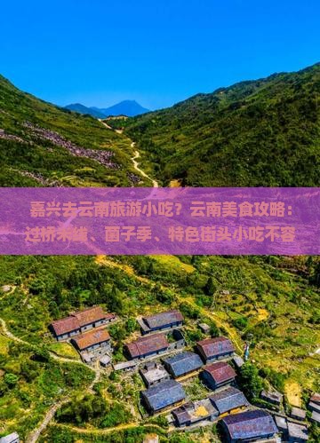 嘉兴去云南旅游小吃？云南美食攻略：过桥米线、菌子季、特色街头小吃不容错过！