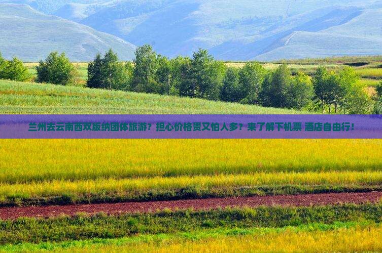兰州去云南西双版纳团体旅游？担心价格贵又怕人多？来了解下机票+酒店自由行！