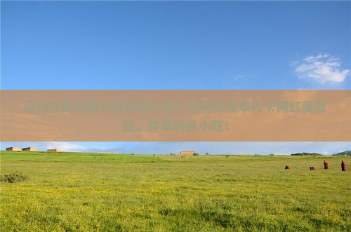 驻马店到云南大理旅游小吃？如何低成本打卡网红美食地，种草特色小吃！