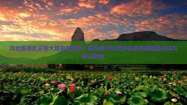 河北固原赴云南大理旅游攻略：国际旅行社提供云南旅游跟团咨询与旅行服务