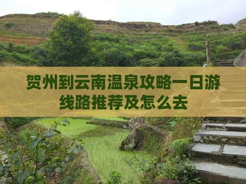 贺州到云南温泉攻略一日游线路推荐及怎么去